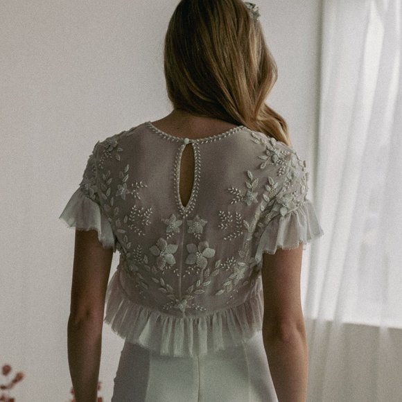 Ella Two Piece Gown by Austrailian Designer Bo & Luca. - Picture 2 of 4